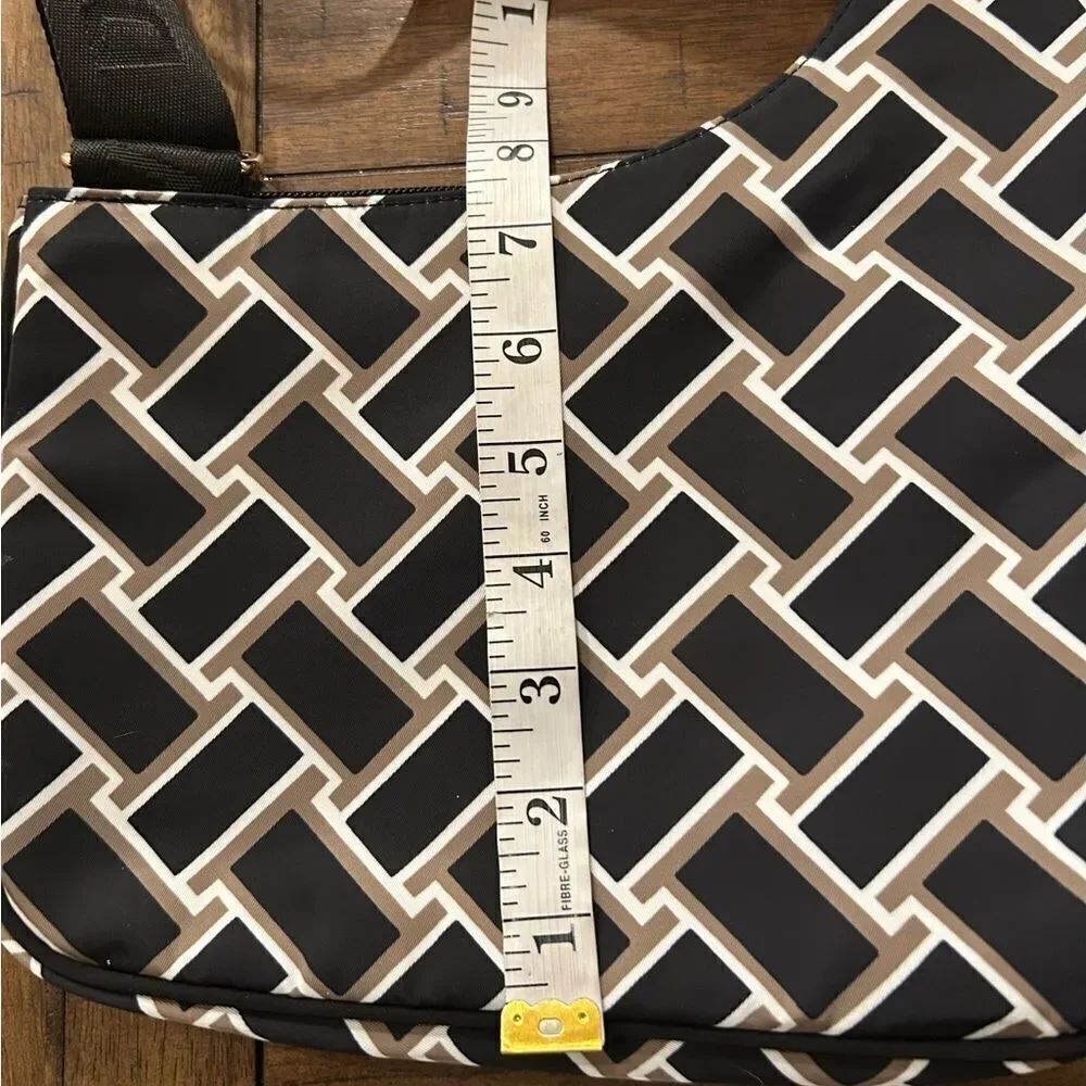 Diane Von Furstenberg Bag Black Print Utility Crossbody